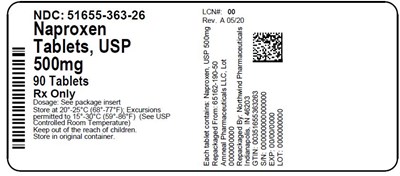 51655-363-26 Master Bottle Label Approval - Rev A 05-20.jpg Label - 51655 363 26 Master Bottle Label Approval Rev A 05 20